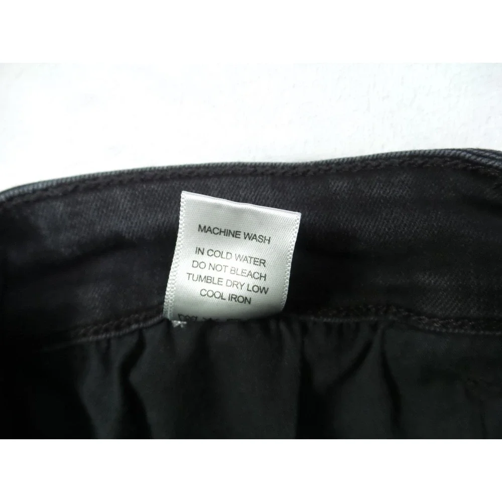 Judy Blue Jean Shorts Womens Size 2XL Black Denim Frayed Hem Hight Rise Stretch